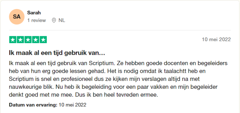 Bijles communicatie review