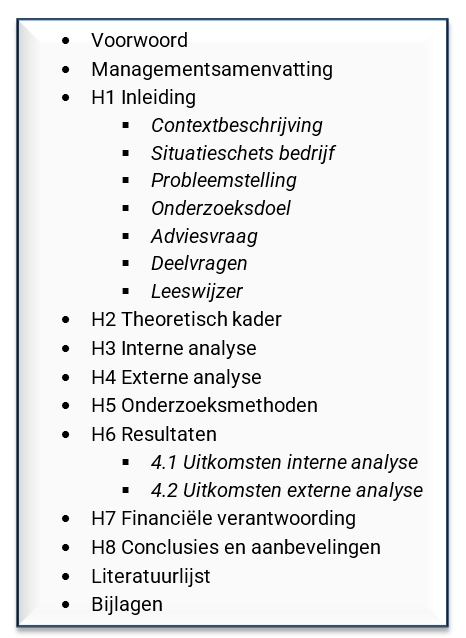 Adviesrapport scriptie afbeelding 1